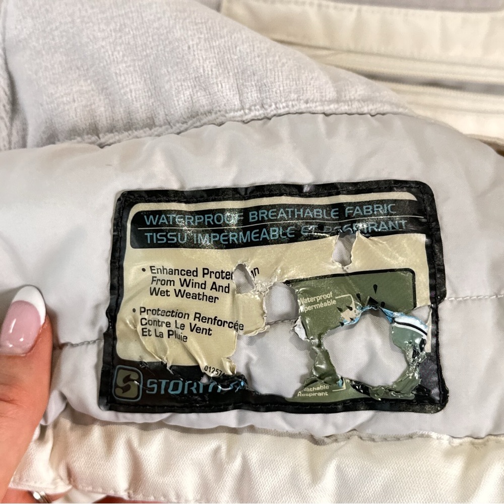 Columbia Women's Cream Hooded Ski & Snow Jacket - Picture 13 of 15
